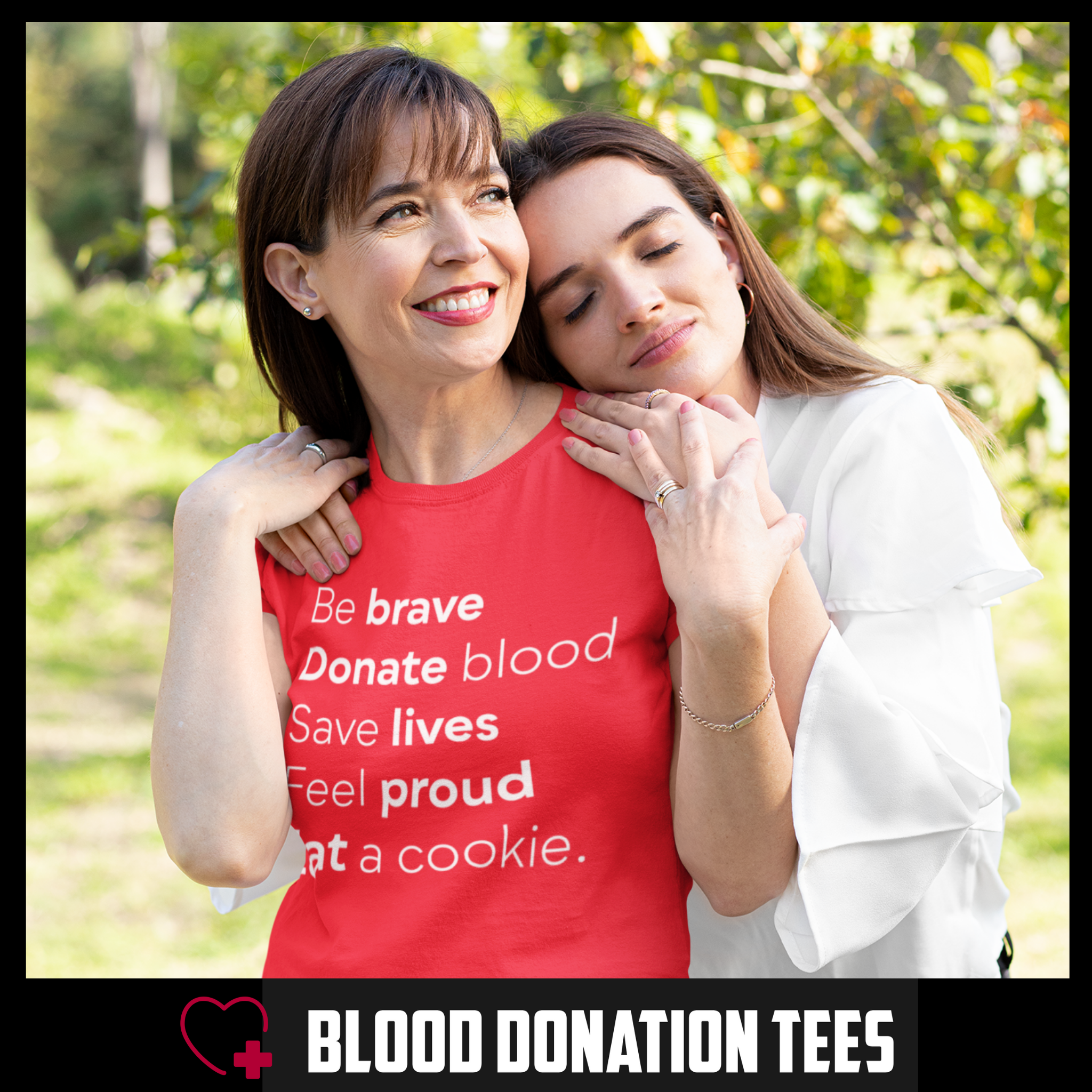Be Brave - Women's T-shirt - Blood Donation Tees