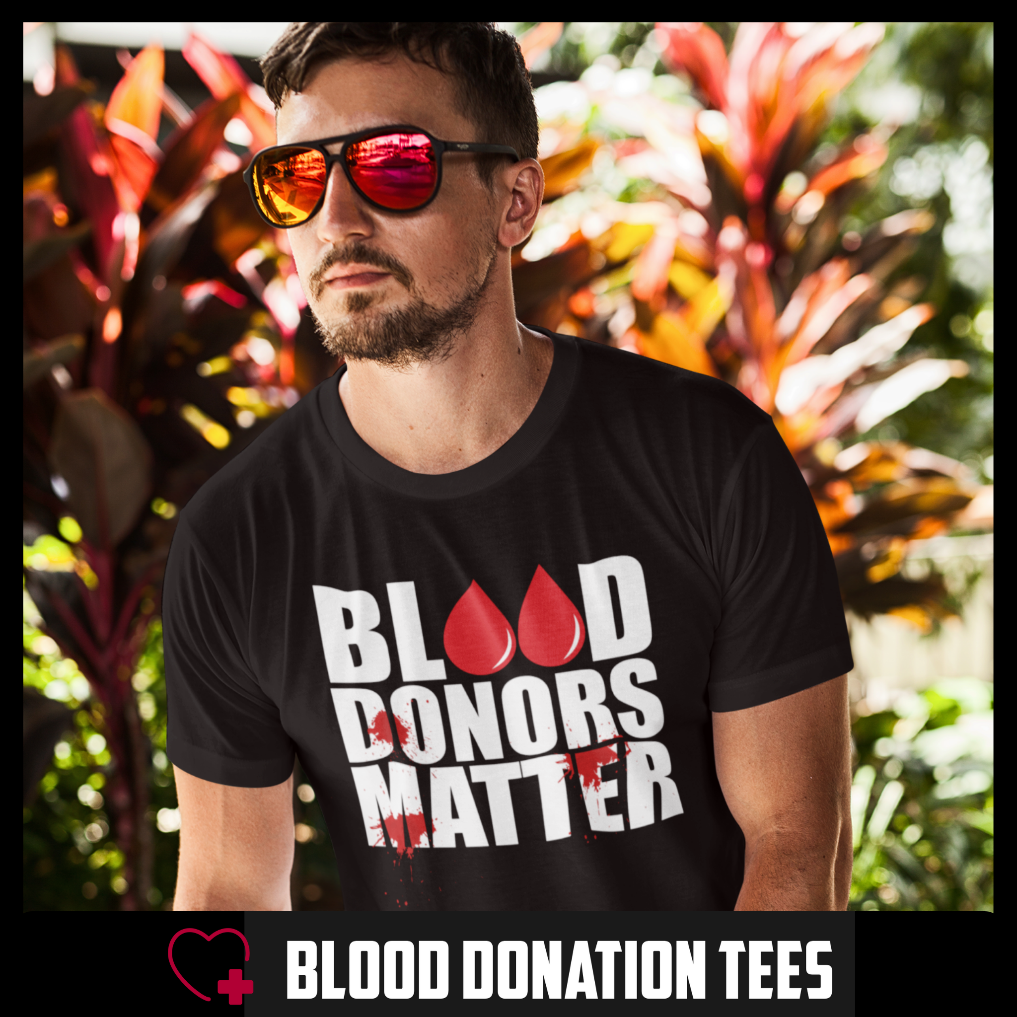 Blood Donors Matter - Men's T-Shirt