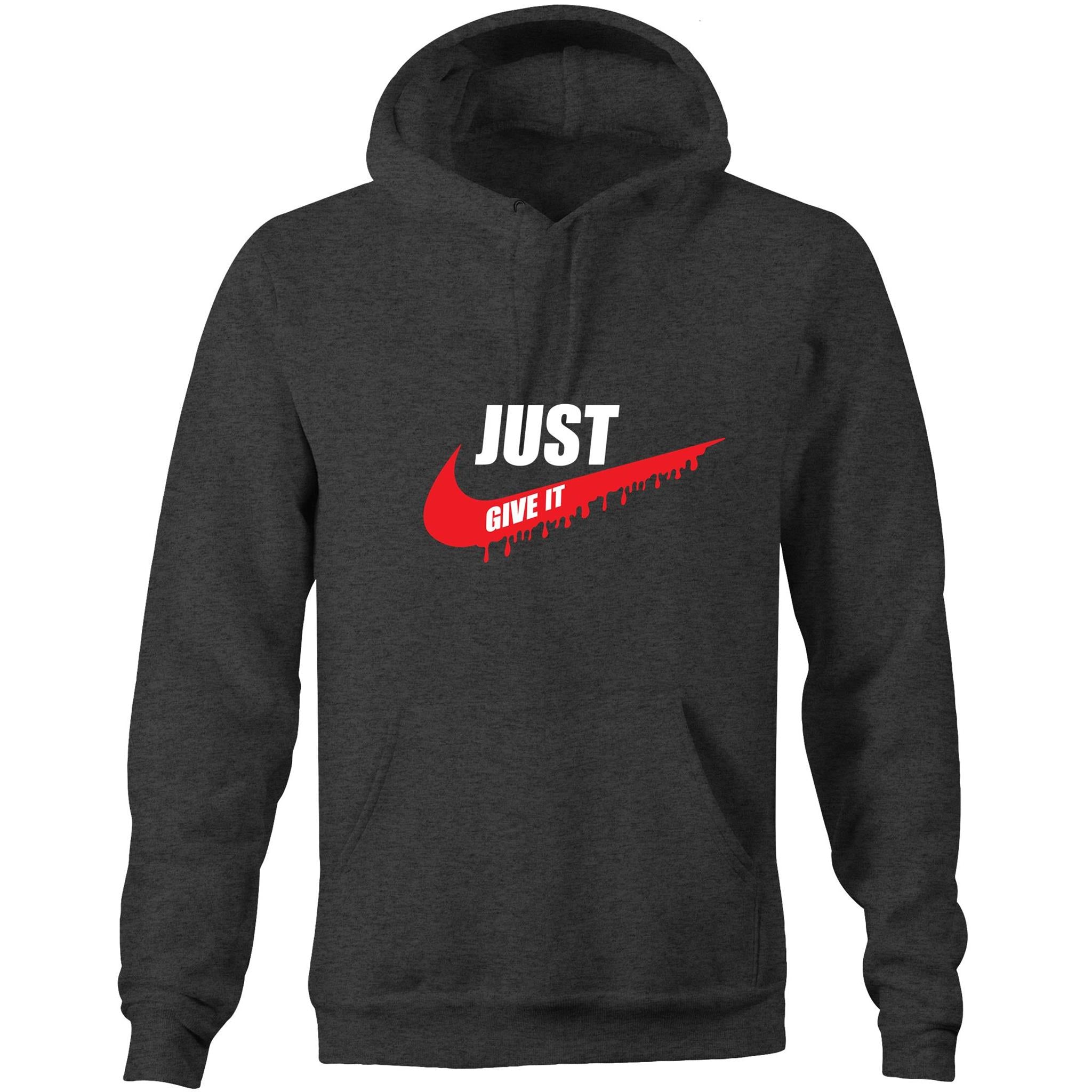 AS Colour Stencil - Pocket Hoodie Sweatshirt - Blood Donation Tees