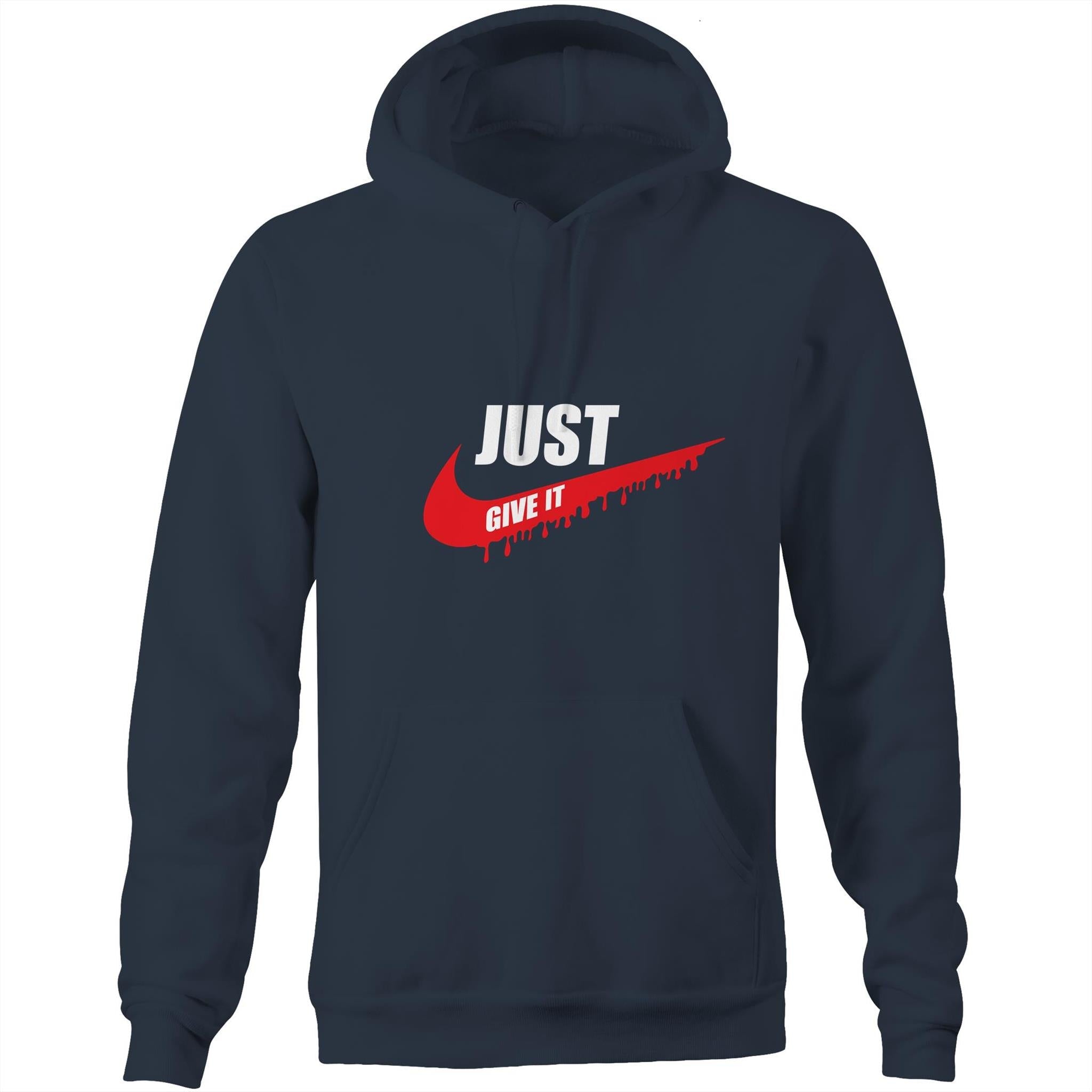 AS Colour Stencil - Pocket Hoodie Sweatshirt - Blood Donation Tees
