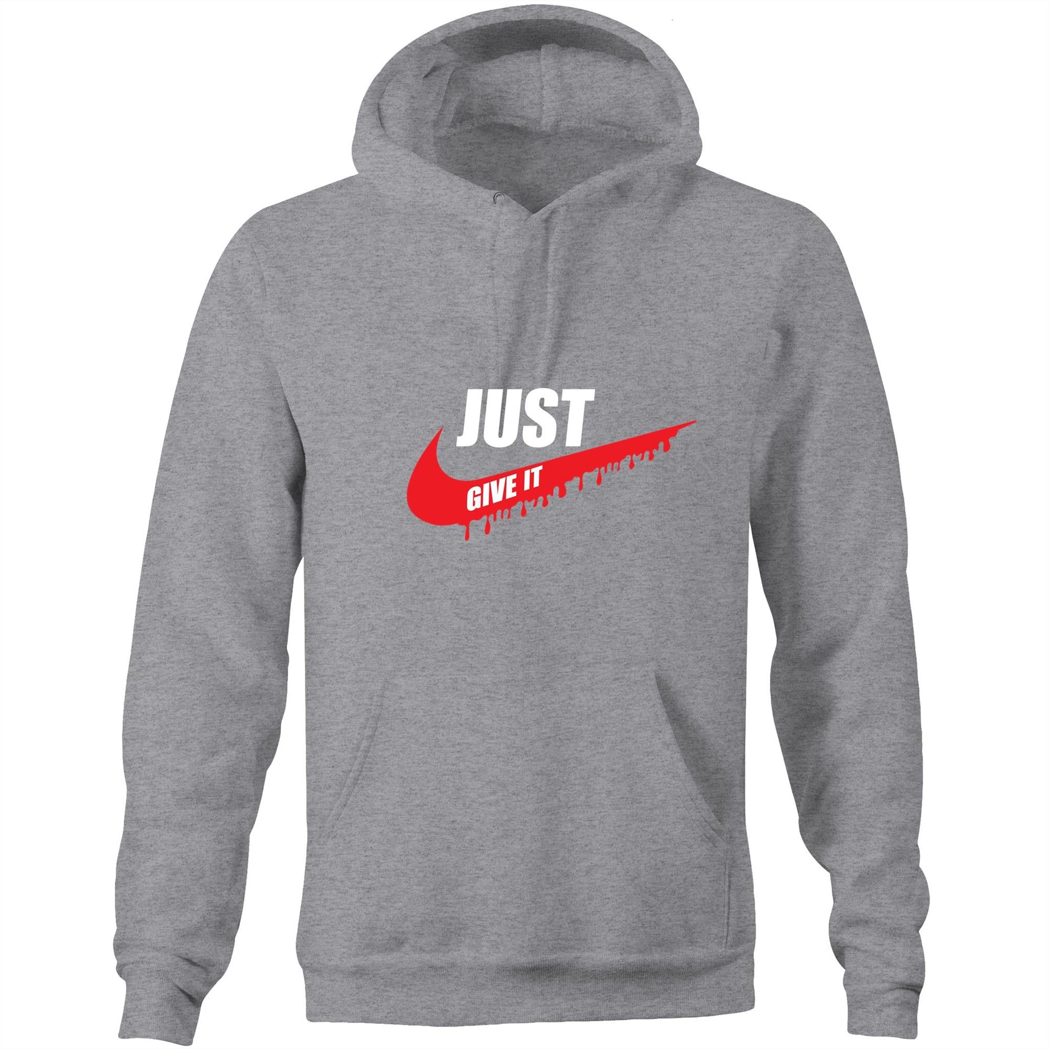 AS Colour Stencil - Pocket Hoodie Sweatshirt - Blood Donation Tees