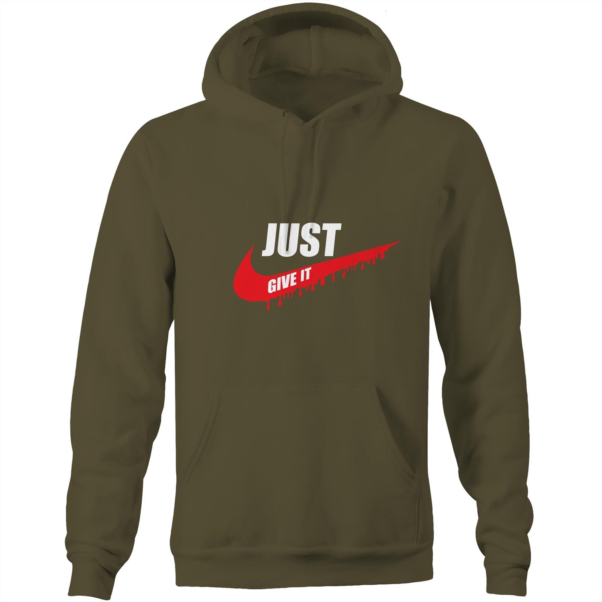 AS Colour Stencil - Pocket Hoodie Sweatshirt - Blood Donation Tees