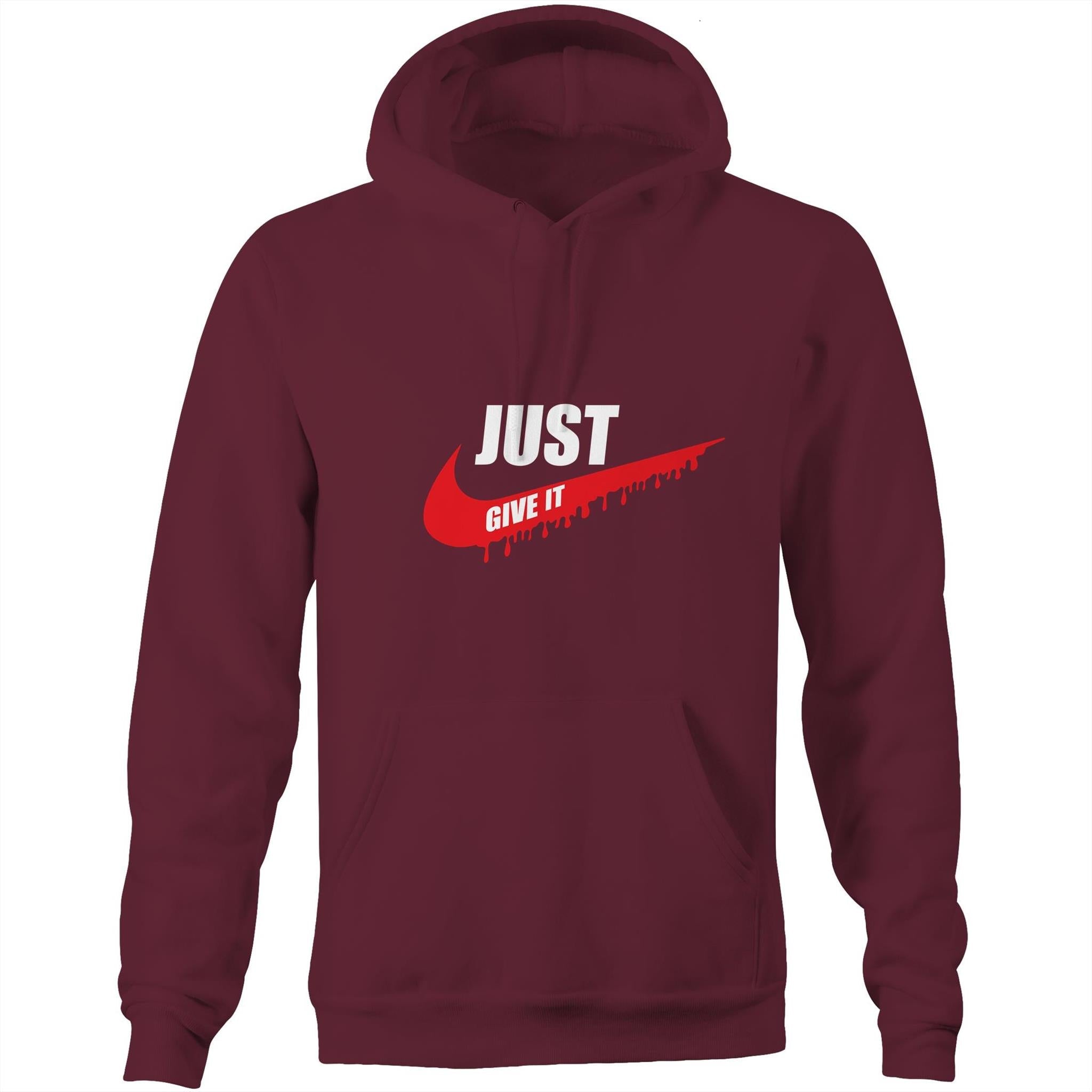 AS Colour Stencil - Pocket Hoodie Sweatshirt - Blood Donation Tees