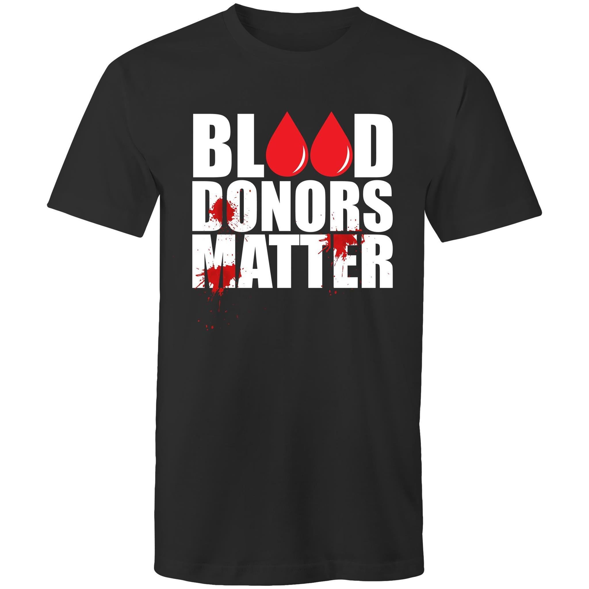 Blood Donors Matter - Men's T-Shirt - Blood Donation Tees