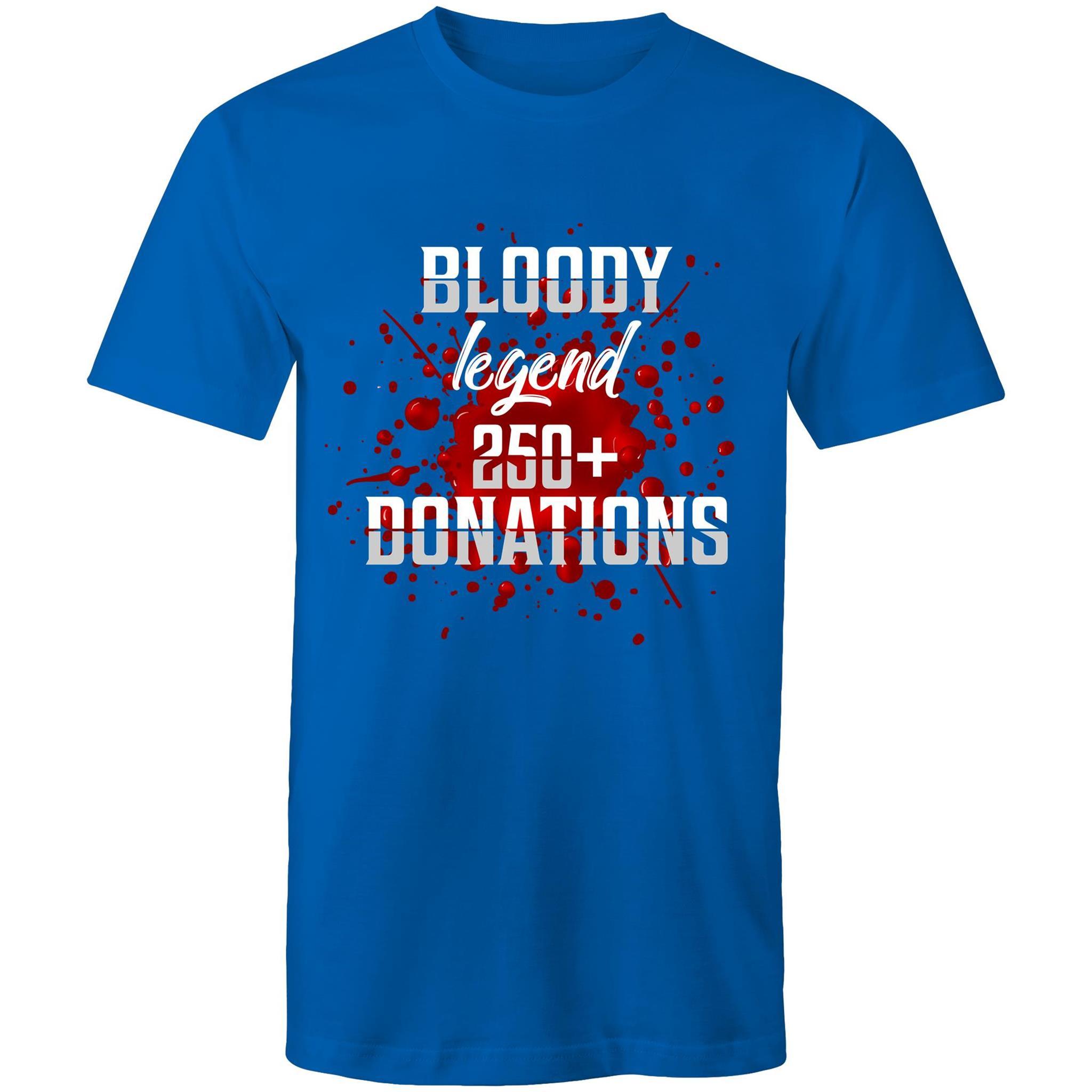 Bloody Legend 250+ - Men's T-Shirt - Blood Donation Tees