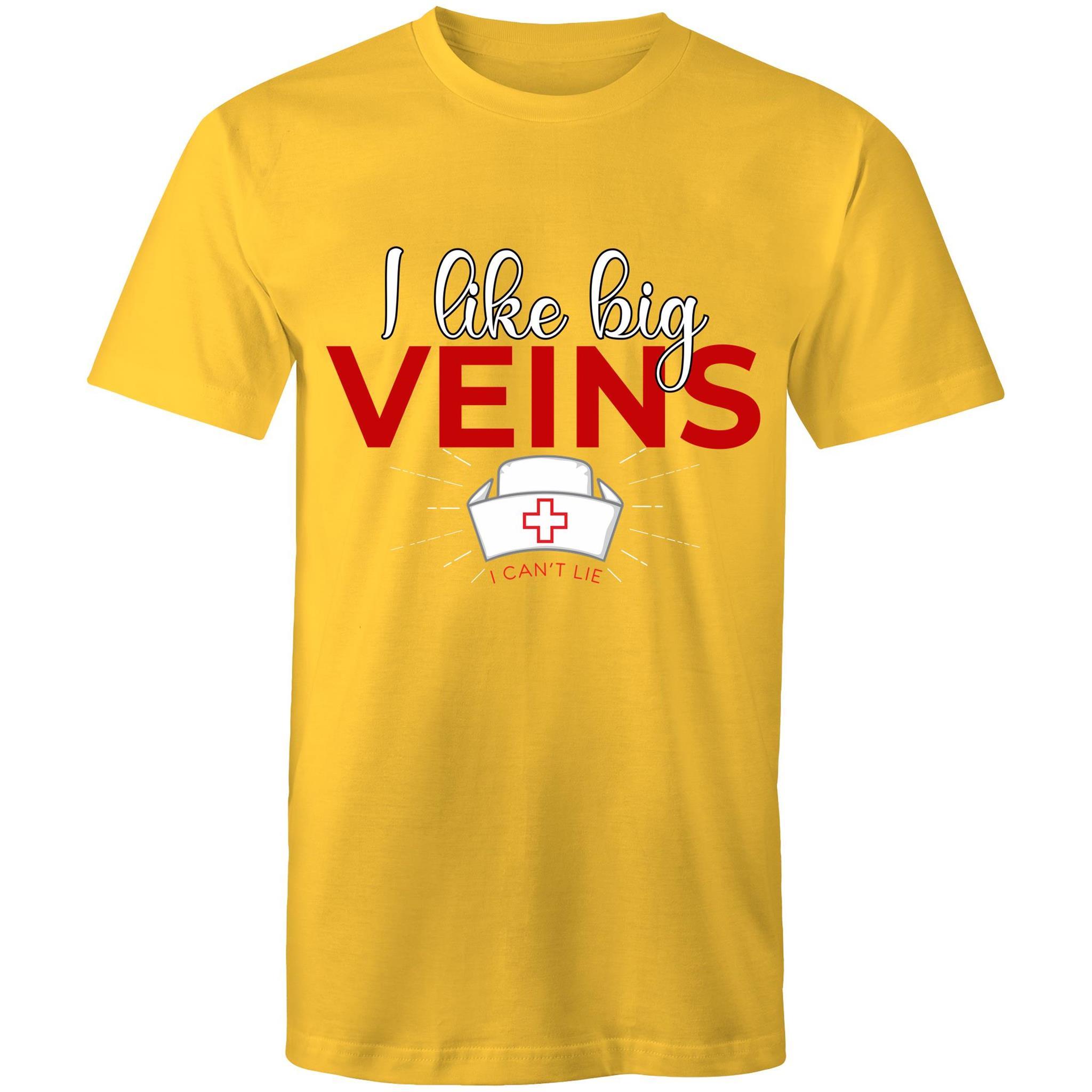 I like Big Veins - Men's T-Shirt - Blood Donation Tees