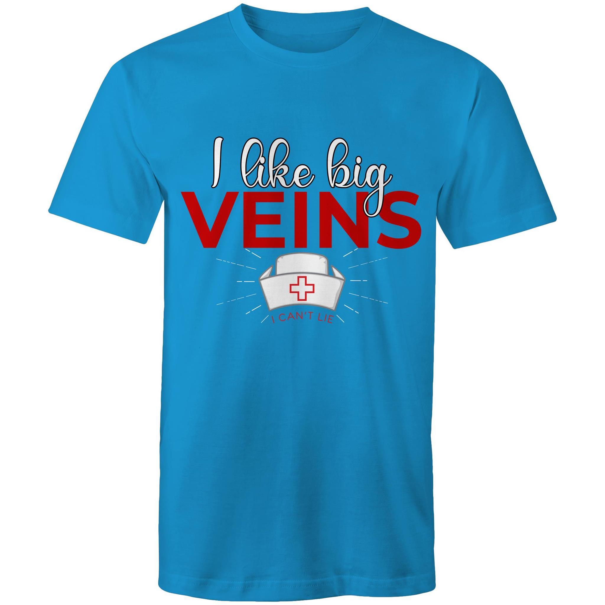I like Big Veins - Men's T-Shirt - Blood Donation Tees