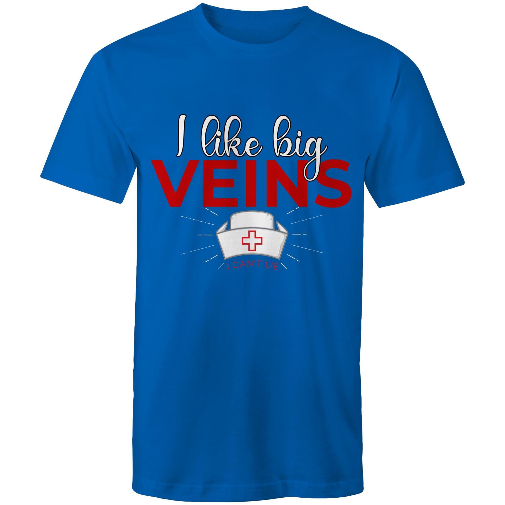 I like Big Veins - Men's T-Shirt - Blood Donation Tees