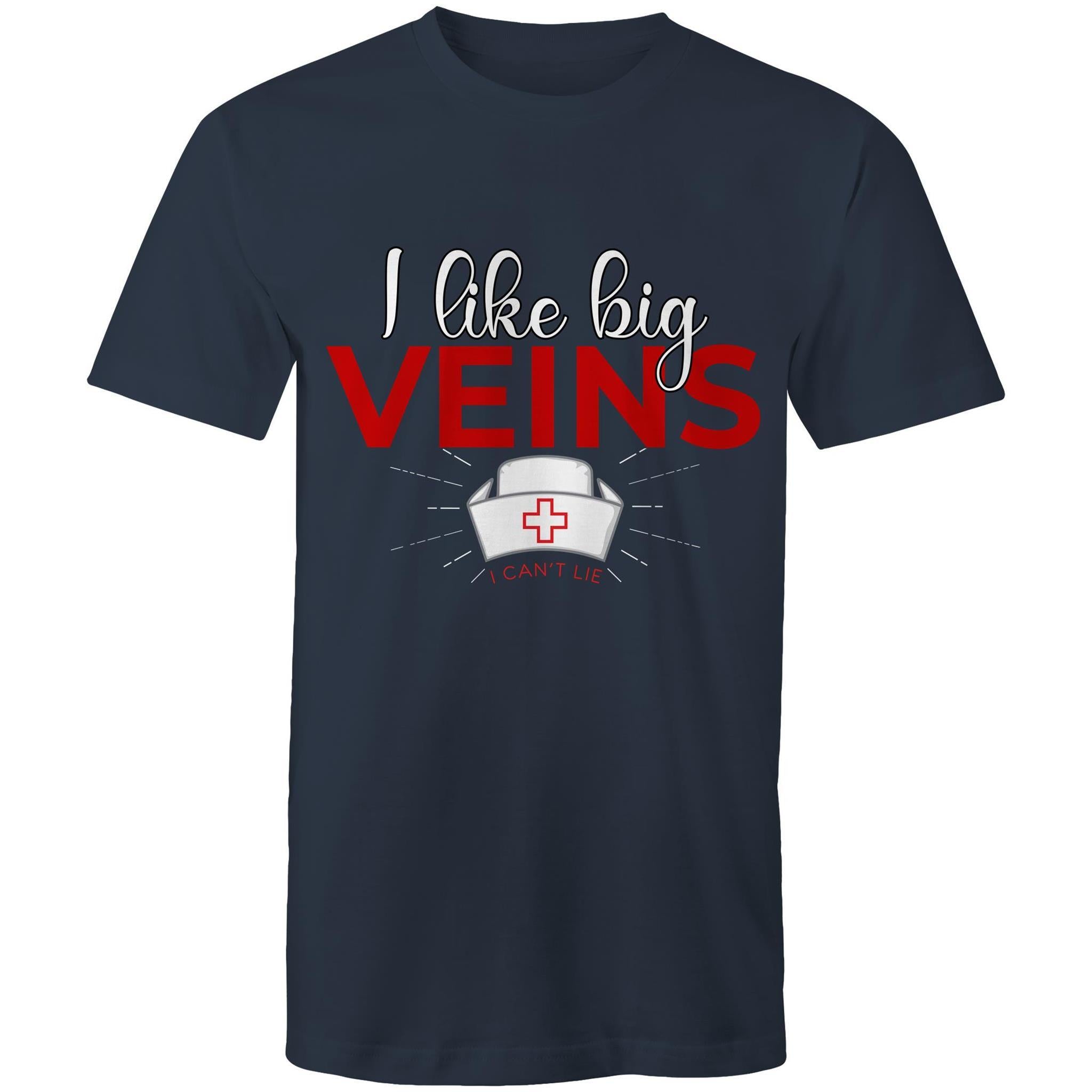 I like Big Veins - Men's T-Shirt - Blood Donation Tees