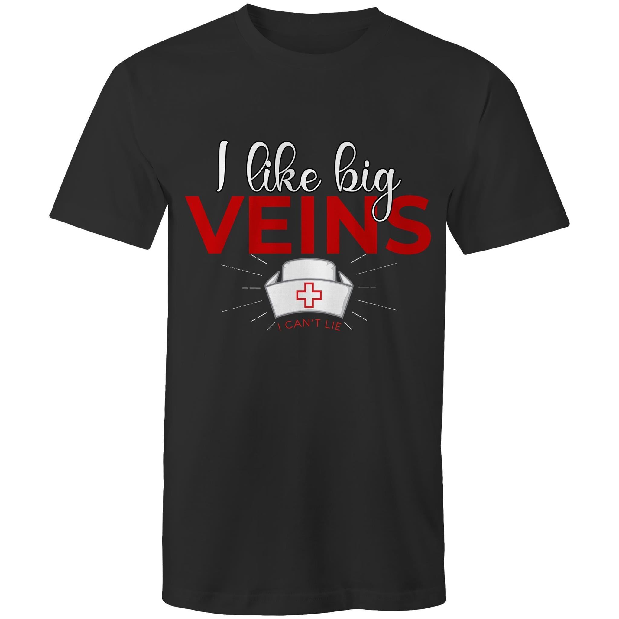 I like Big Veins - Men's T-Shirt - Blood Donation Tees