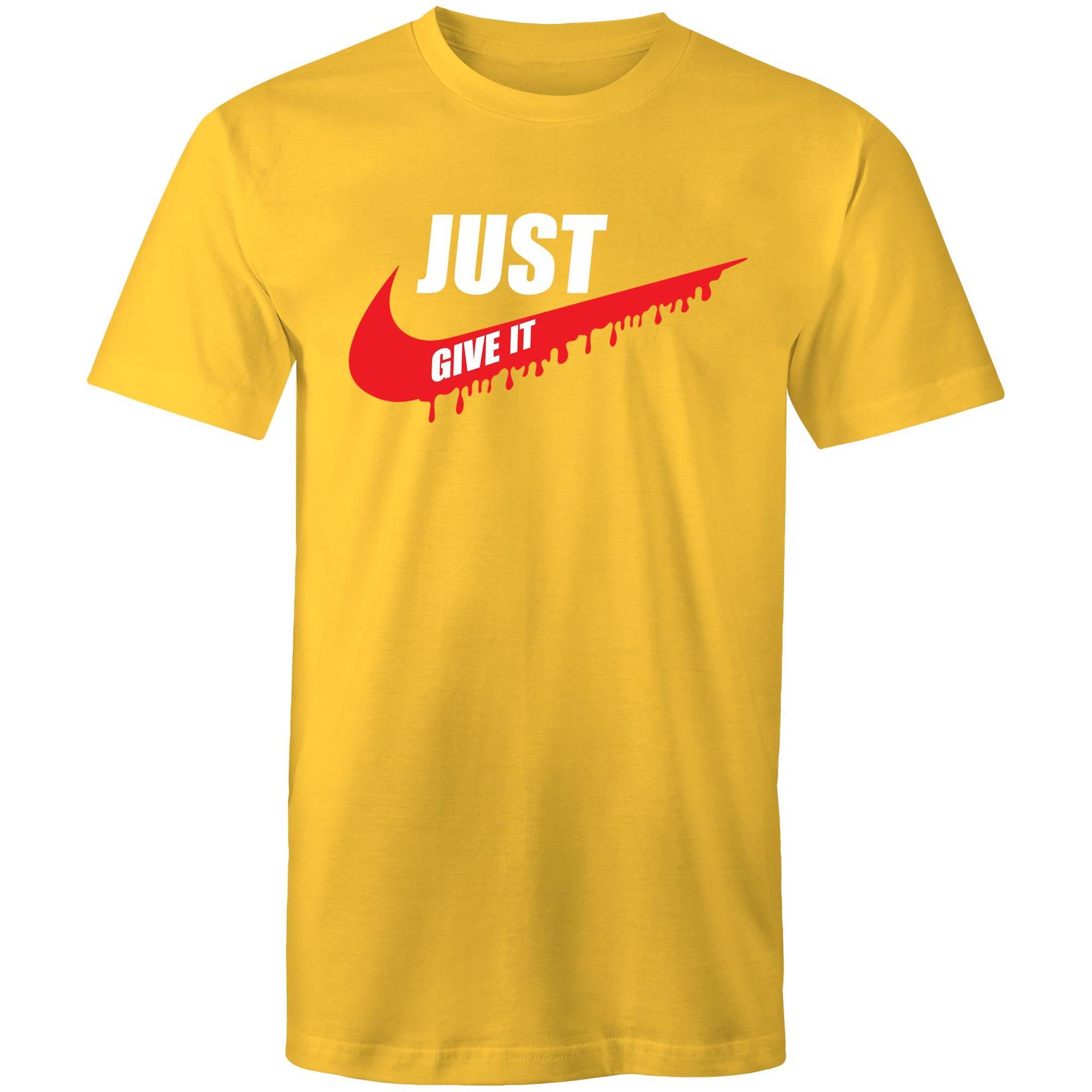 Just Give It - Men's T-Shirt - Blood Donation Tees