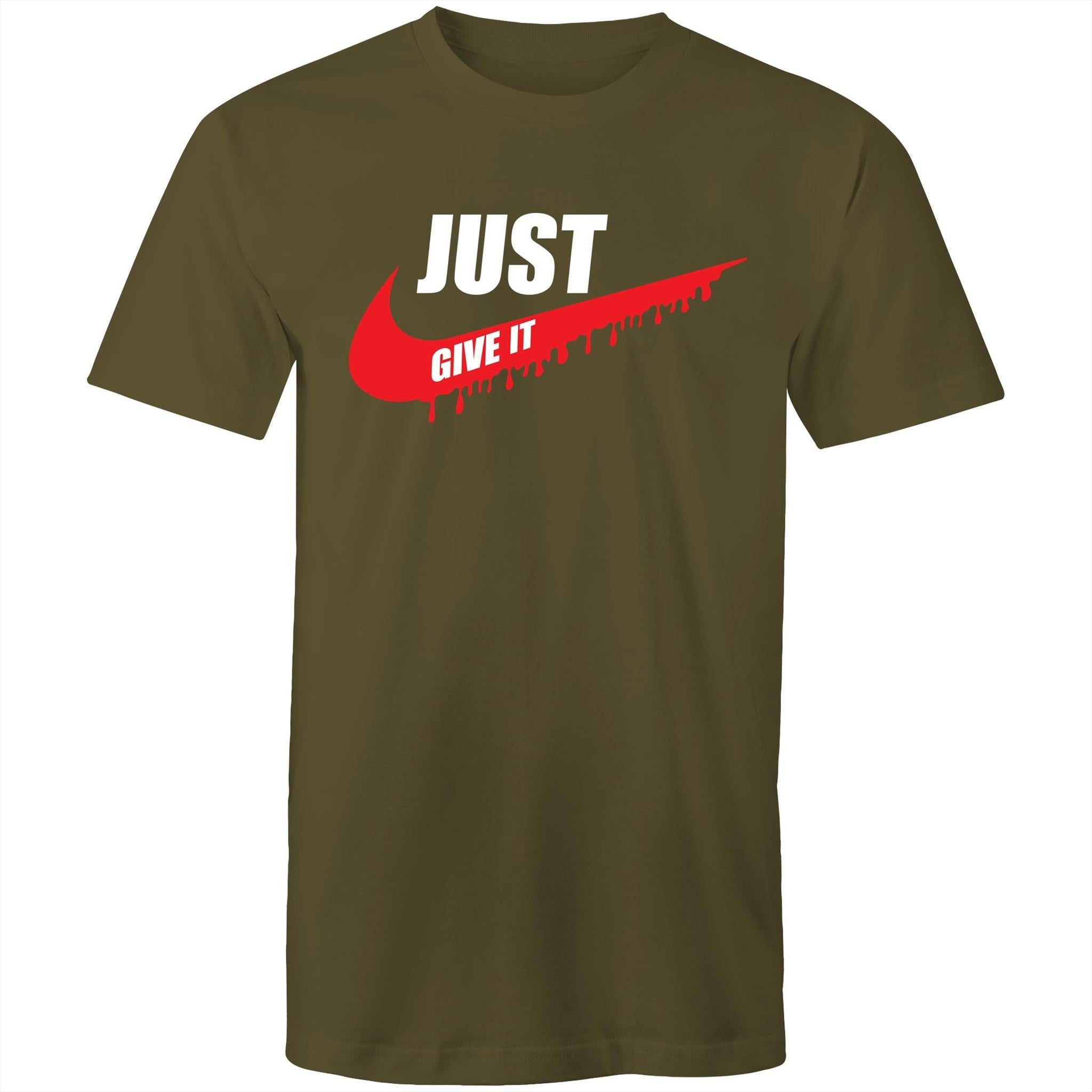 Just Give It - Men's T-Shirt - Blood Donation Tees