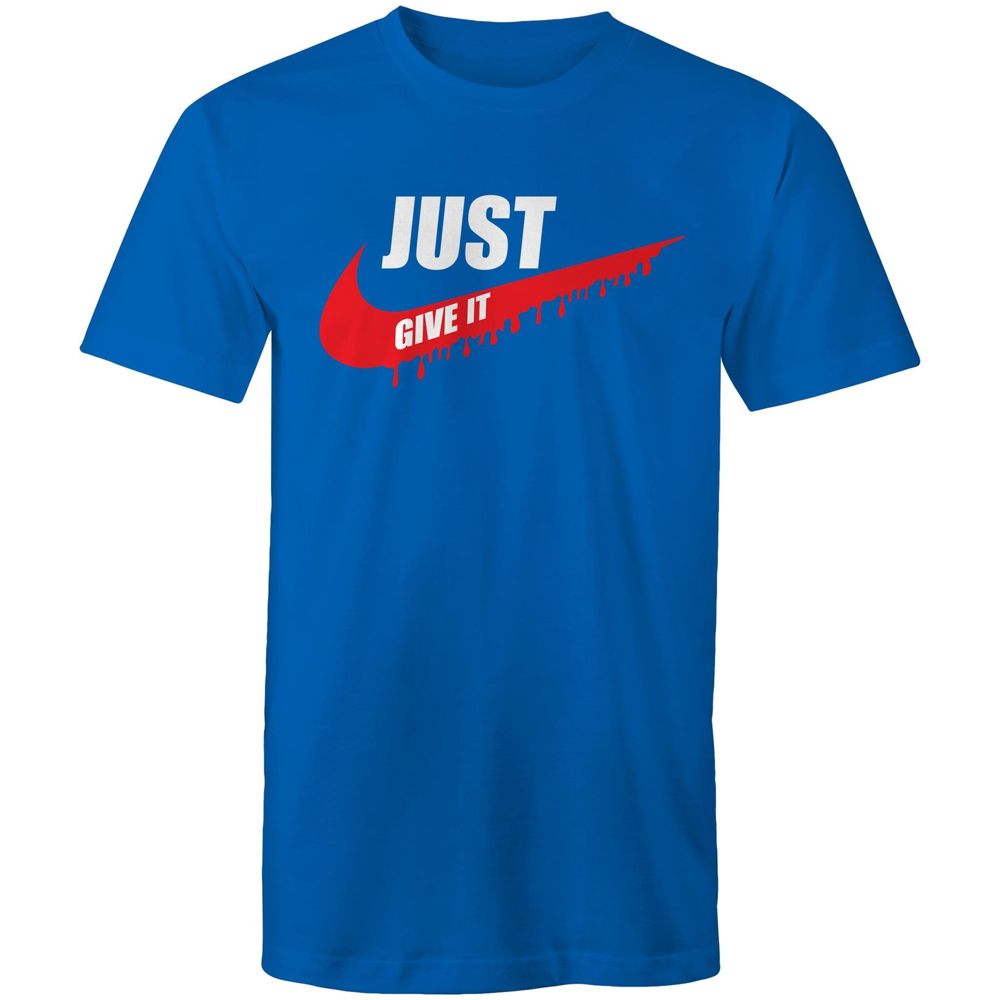 Just Give It - Men's T-Shirt - Blood Donation Tees