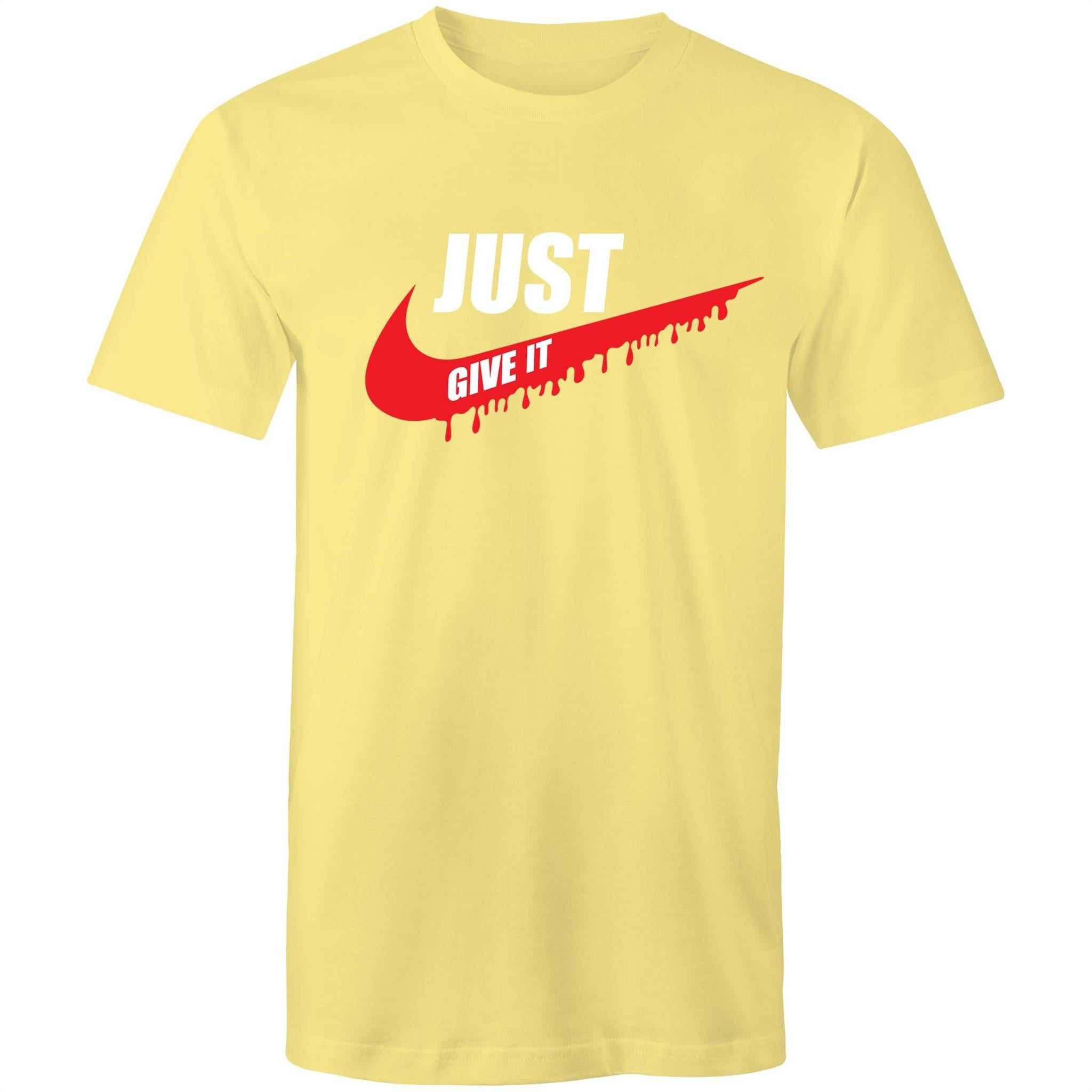 Just Give It - Men's T-Shirt - Blood Donation Tees
