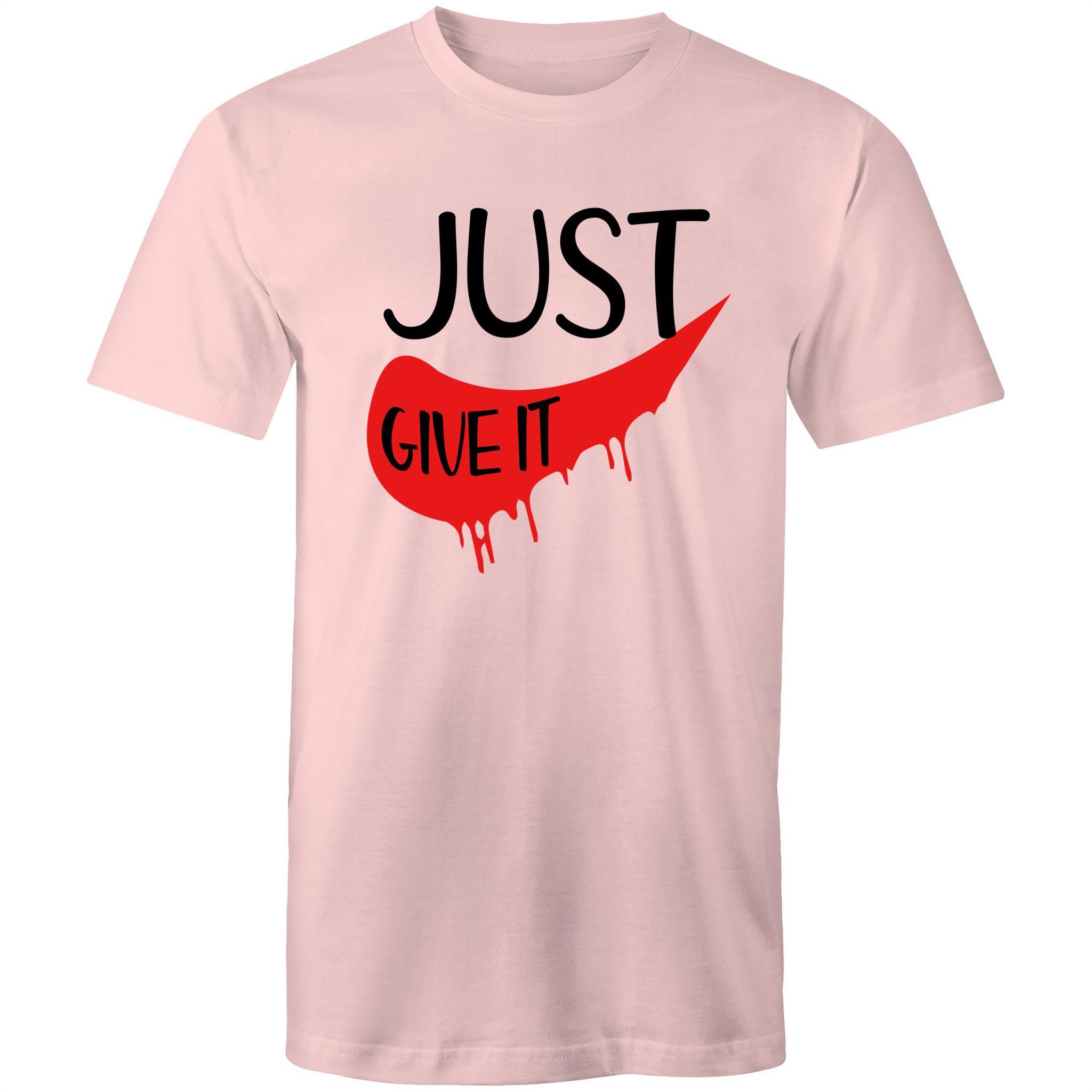 Just Give It - Men's T-Shirt - Blood Donation Tees