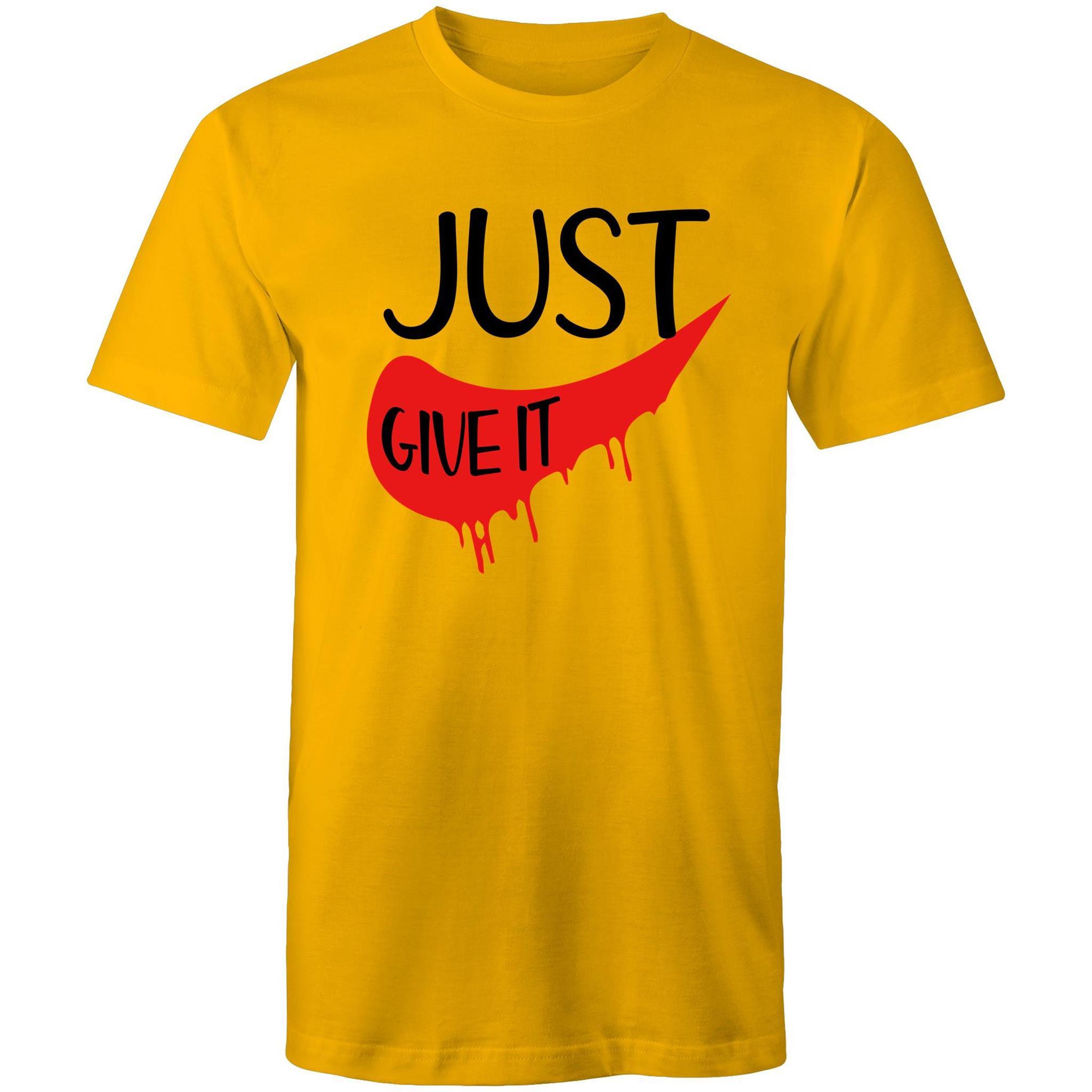 Just Give It - Men's T-Shirt - Blood Donation Tees
