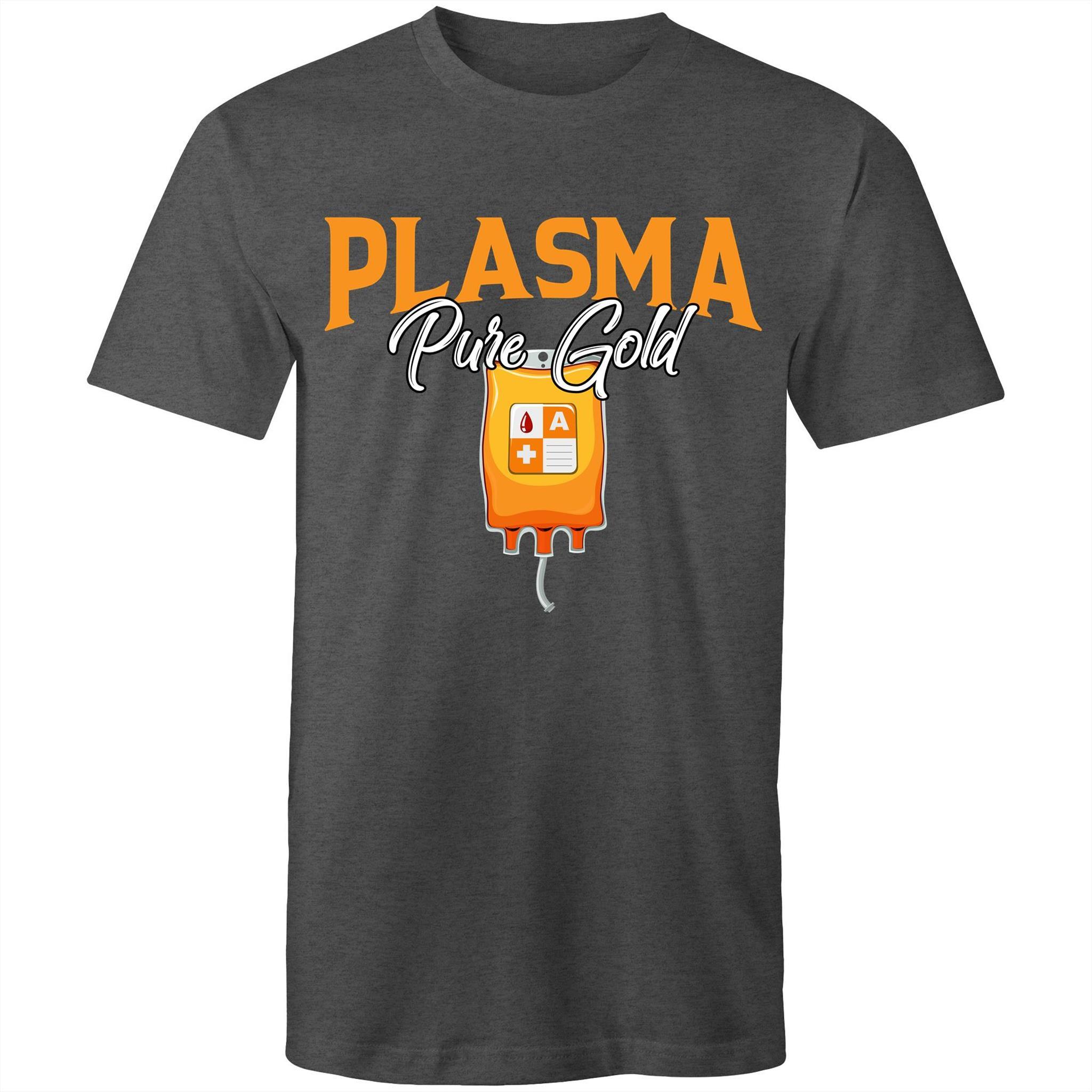 Plasma Pure Gold - Men's T-Shirt - Blood Donation Tees