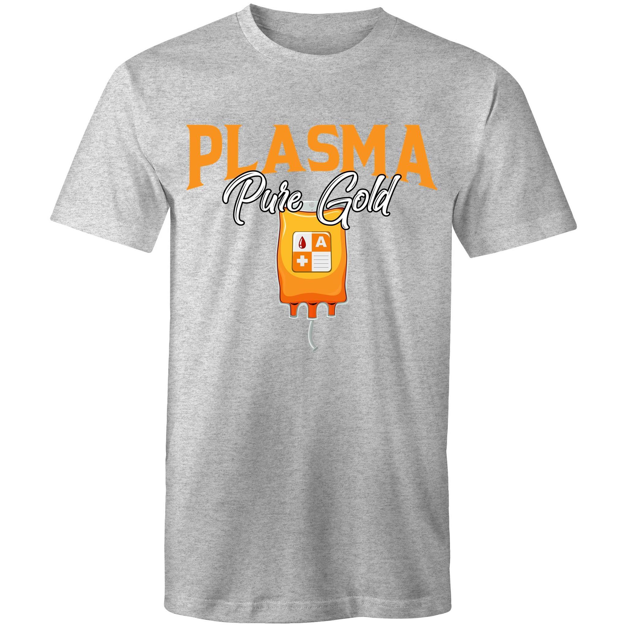 Plasma Pure Gold - Men's T-Shirt - Blood Donation Tees
